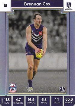 2023 AFL TeamCoach - Gold #18 Brennan Cox Front